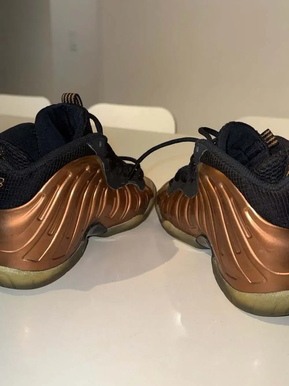 Nike Air Foamposite One Copper 2017 GS Size 4Y